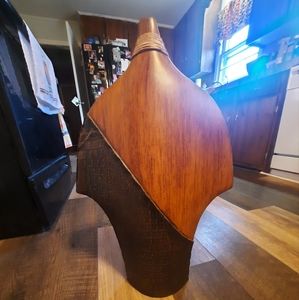 wooden vase or just decor